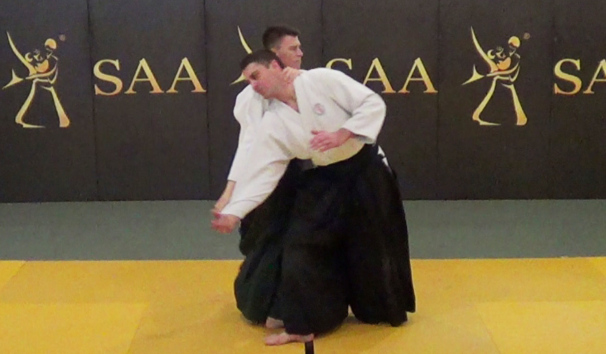 SAA Edward Suomin Aikido Irimi Nage Ura Position